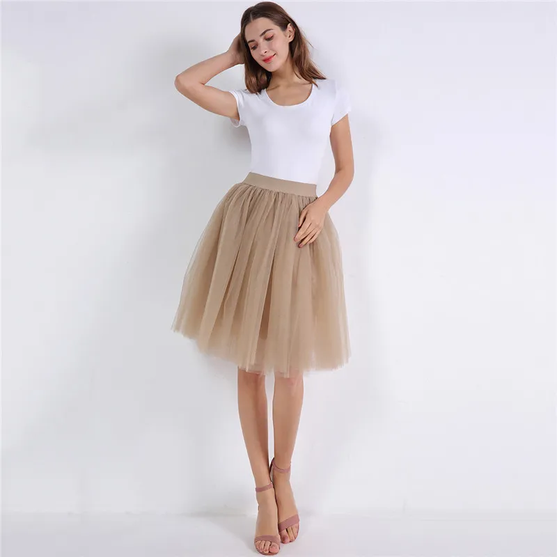 Tulle Mini Skirt